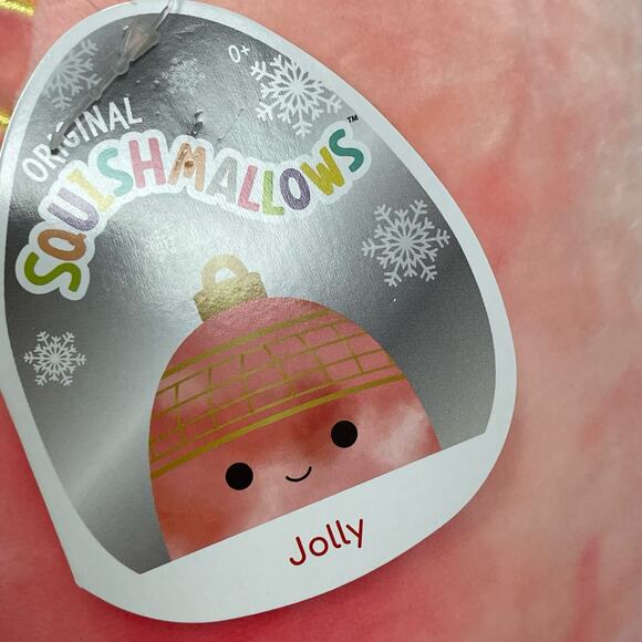 Squishmallows Jolly Ornament Red 8" Stuffed Animal Plush NWT - Picture 3 of 3